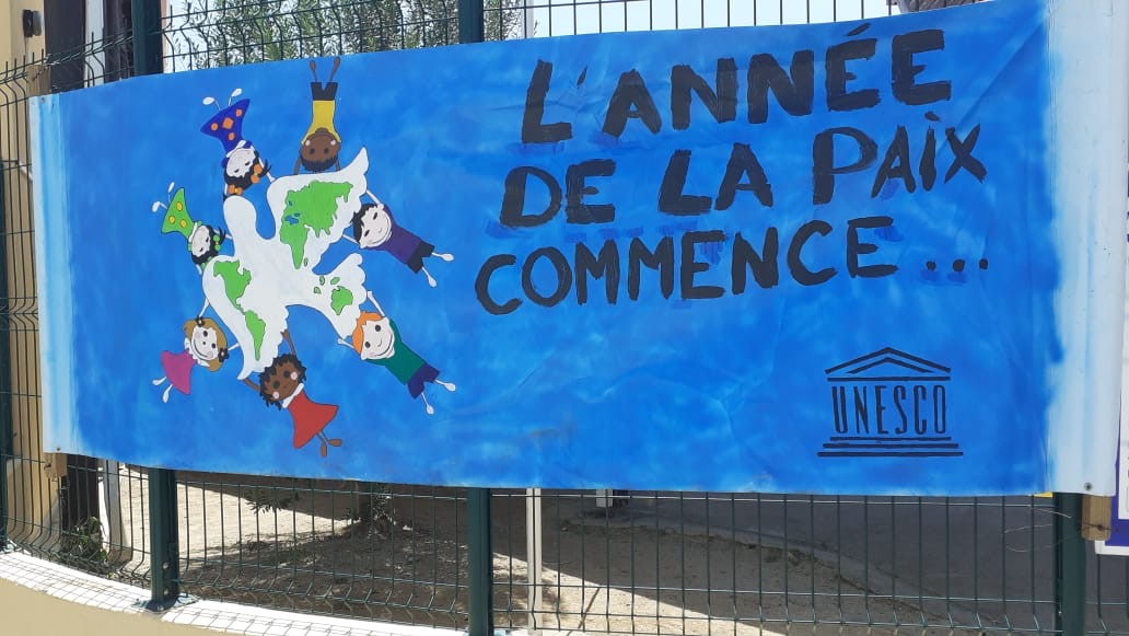 La journée de la Paix à l’école Aline Hanson du 21 septembre 2020