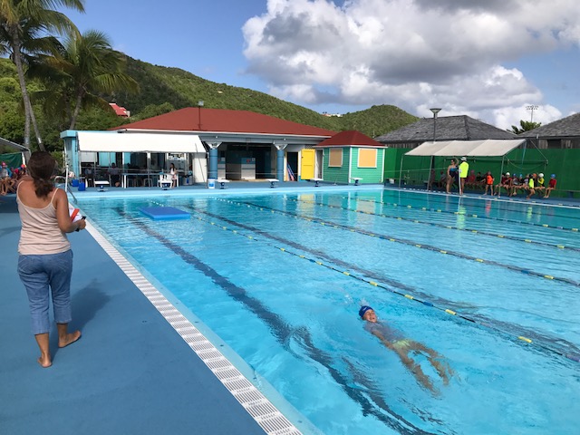 Attestation du savoir-nager à l'école de Gustavia