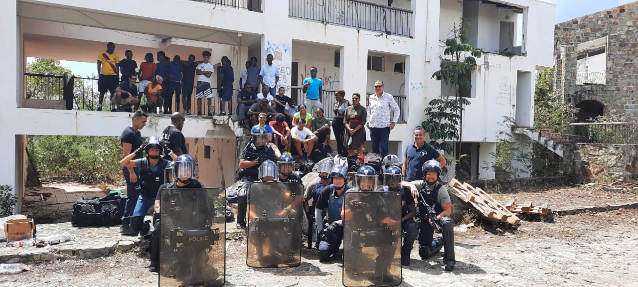 Un exercice grandeur nature au lycée professionnel
