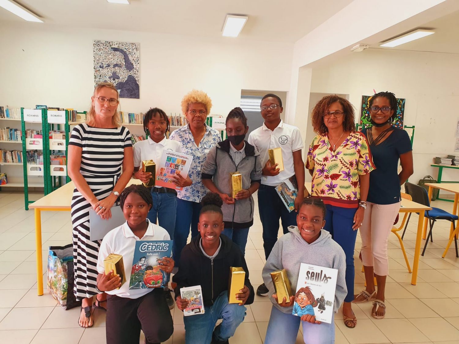 Un concours de fluence en SEGPA à Saint-Martin