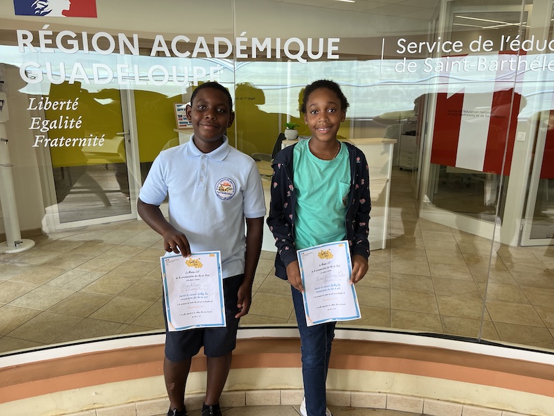 Ecole Hervé Williams championne du Spelling Bee 2024