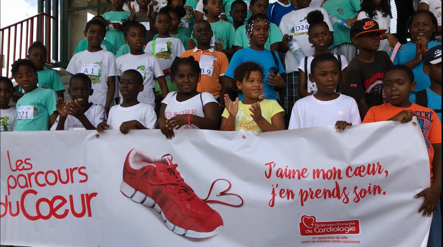 250 élèves participent au "parcours du cœur scolaire"